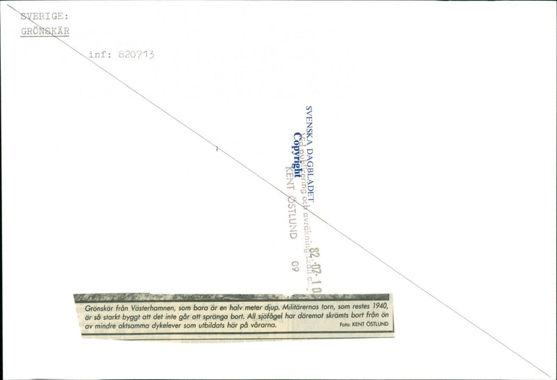 The military towers. - Vintage Photograph