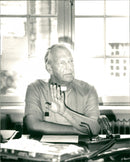 Olof Sundby, archbishop of Uppsala. - Vintage Photograph