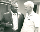 Zimbabwean politician Joshua Nkomo with Garfield Todd - Vintage Photograph