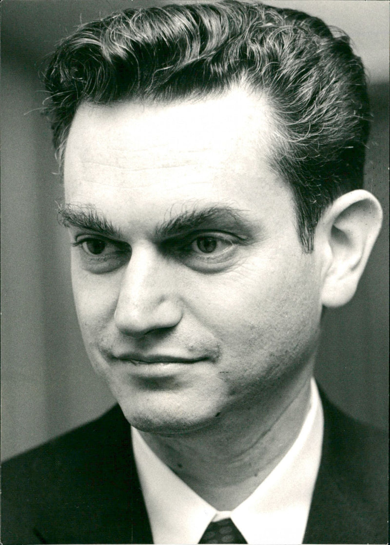 Marshall Warren Nirenberg, American biochemist. - Vintage Photograph