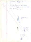 Reggie Hannah, Basketball Player. - Vintage Photograph