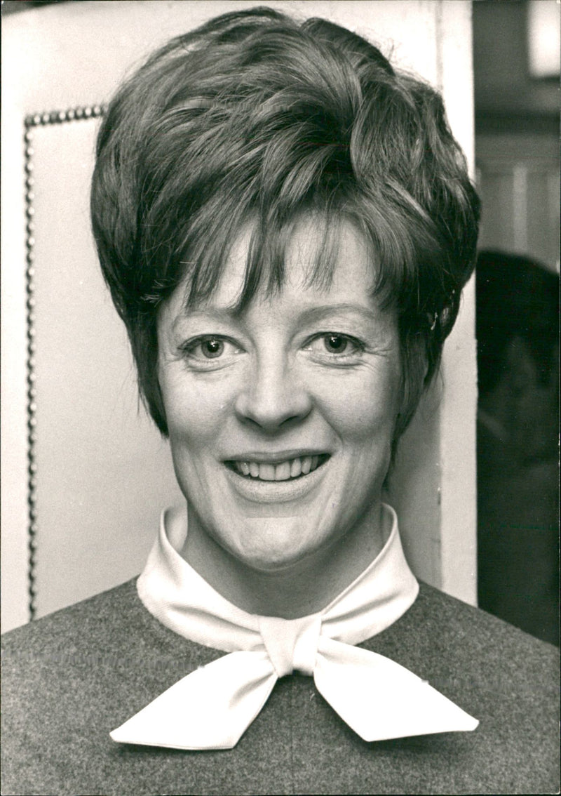 Maggie Smith, British actress - Vintage Photograph