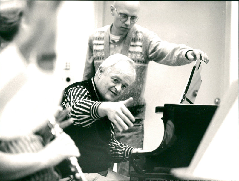 Janos Solyom, Pianist - Vintage Photograph