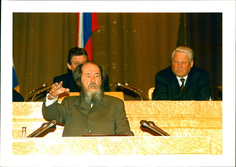 Aleksandr Solzhenitsyn - Vintage Photograph