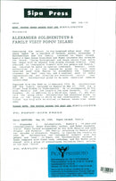 Aleksandr Solzhenitsyn - Vintage Photograph