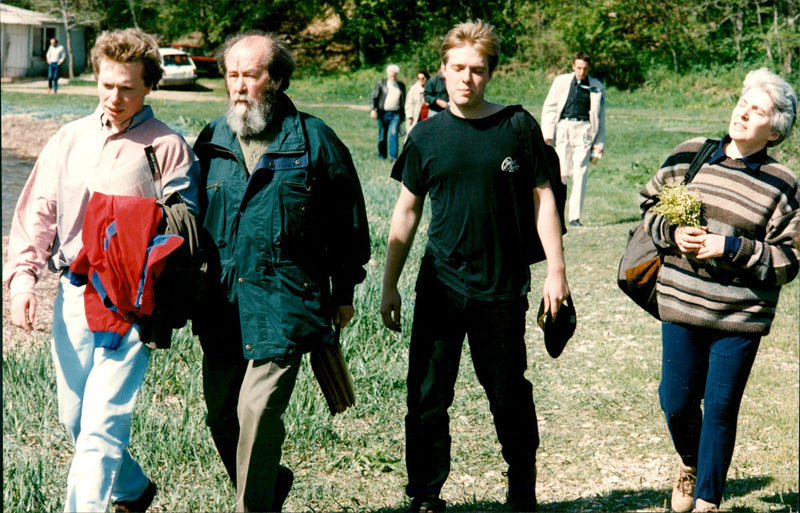 Aleksandr Solzhenitsyn - Vintage Photograph