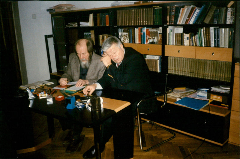 Aleksandr Solzhenitsyn - Vintage Photograph
