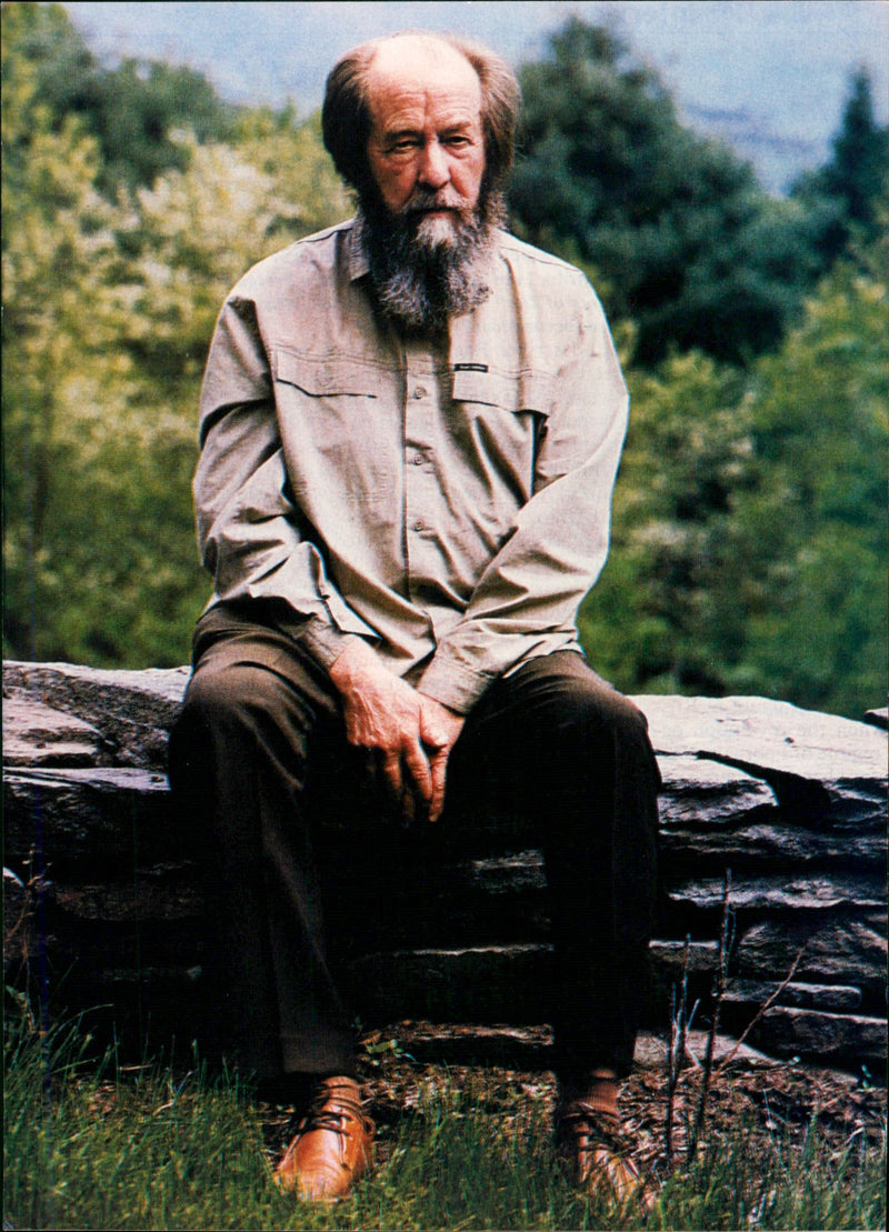 Aleksandr Solzhenitsyn - Vintage Photograph