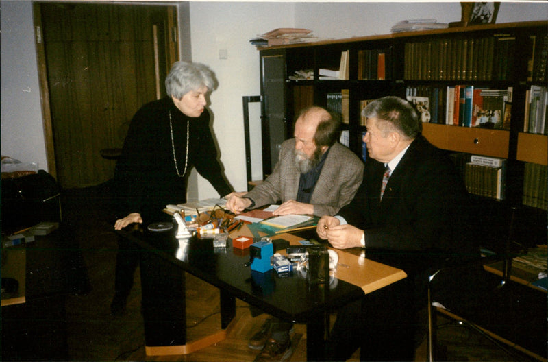Aleksandr Solzhenitsyn - Vintage Photograph