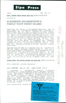 Aleksandr Solzhenitsyn - Vintage Photograph