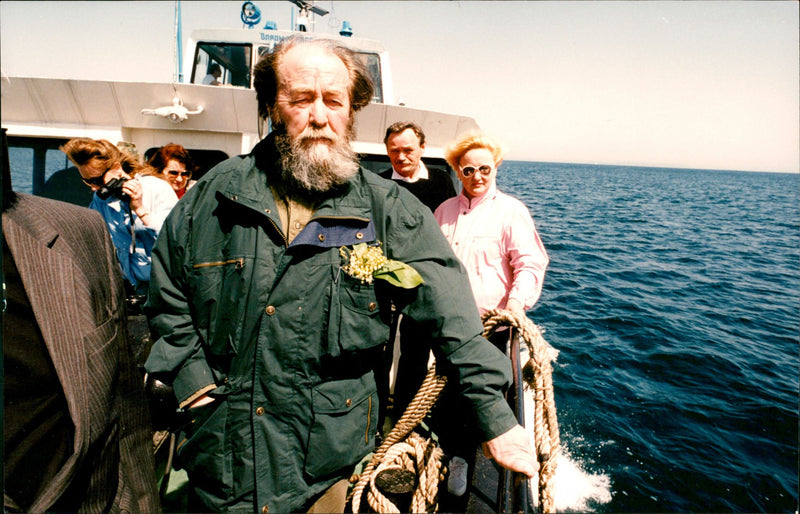 Aleksandr Solzhenitsyn - Vintage Photograph