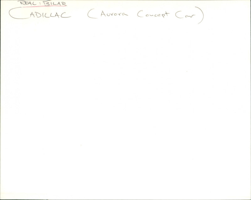 Cadillac Cars - Vintage Photograph