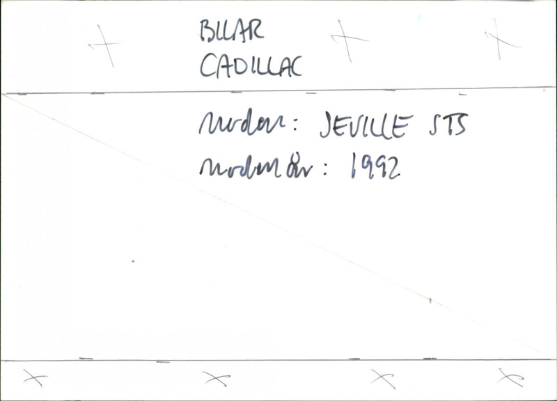 Cadillac Cars - Vintage Photograph