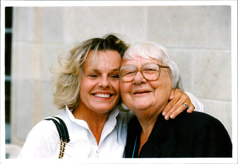 Sif Ruud and Marie Göranzon - Vintage Photograph