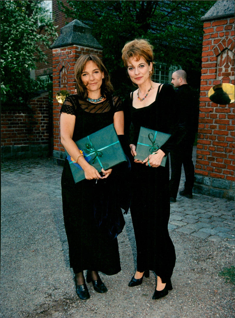 Anne-Lie Ryde, Singer and Helene Benno - Vintage Photograph