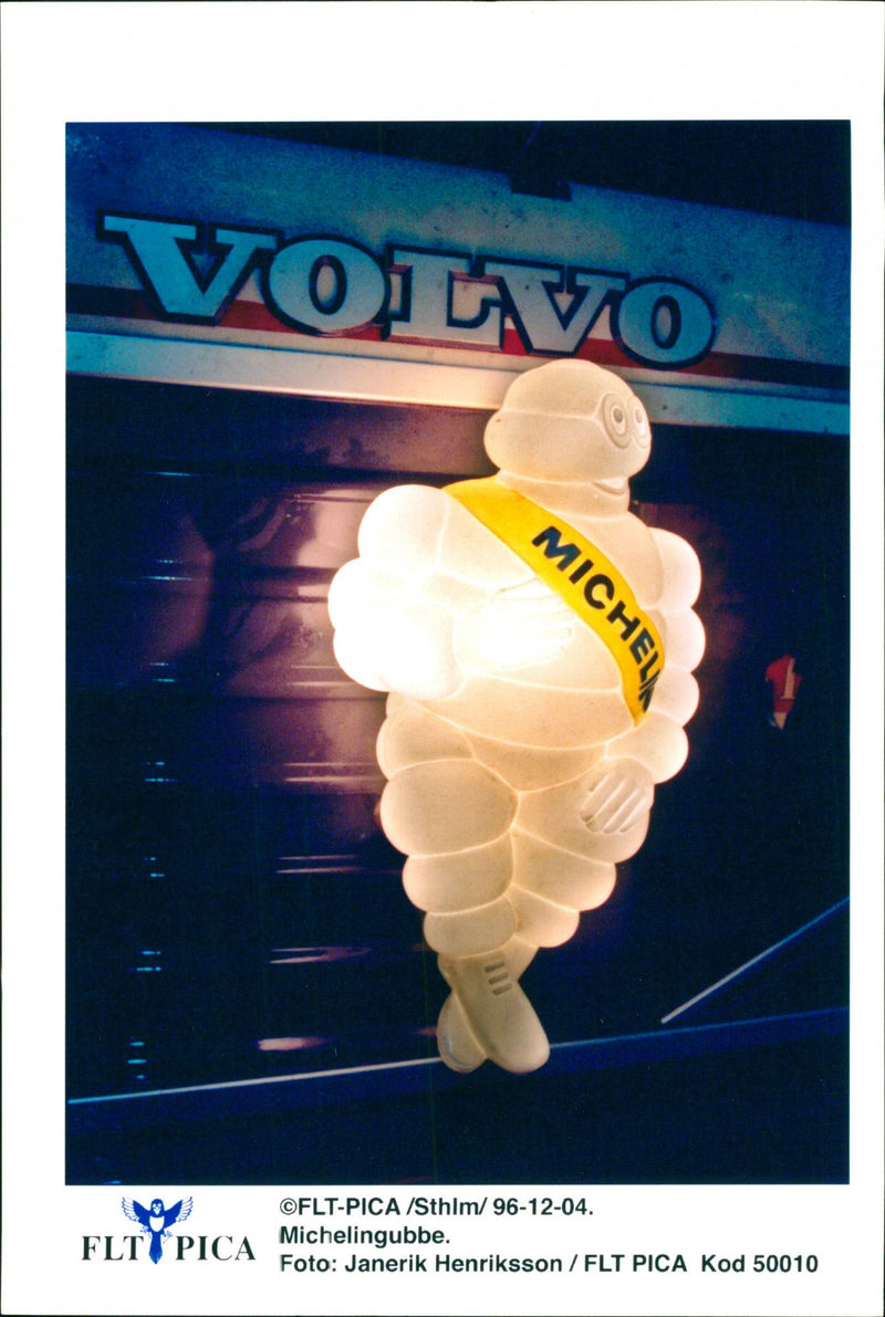 1996 VOLVO MICHEL STHLM MICHELIN CODE - Vintage Photograph