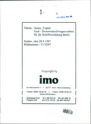 1997 VOLVO MICHEL STHLM MICHELIN CODE TELE - Vintage Photograph