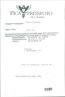 Electric cars in Copenhagen City. - Vintage Photograph