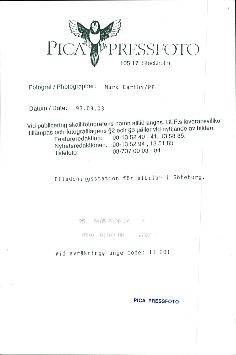 Electric Cars - Vintage Photograph