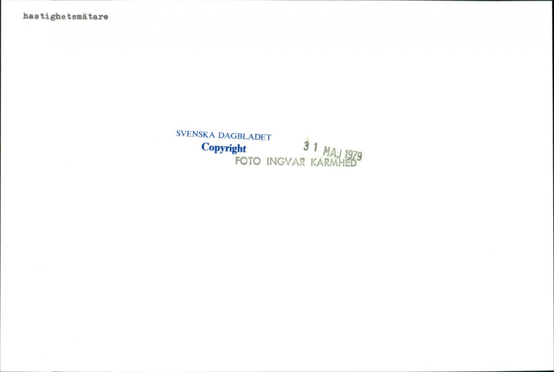 CARS: Instrument etc - Vintage Photograph