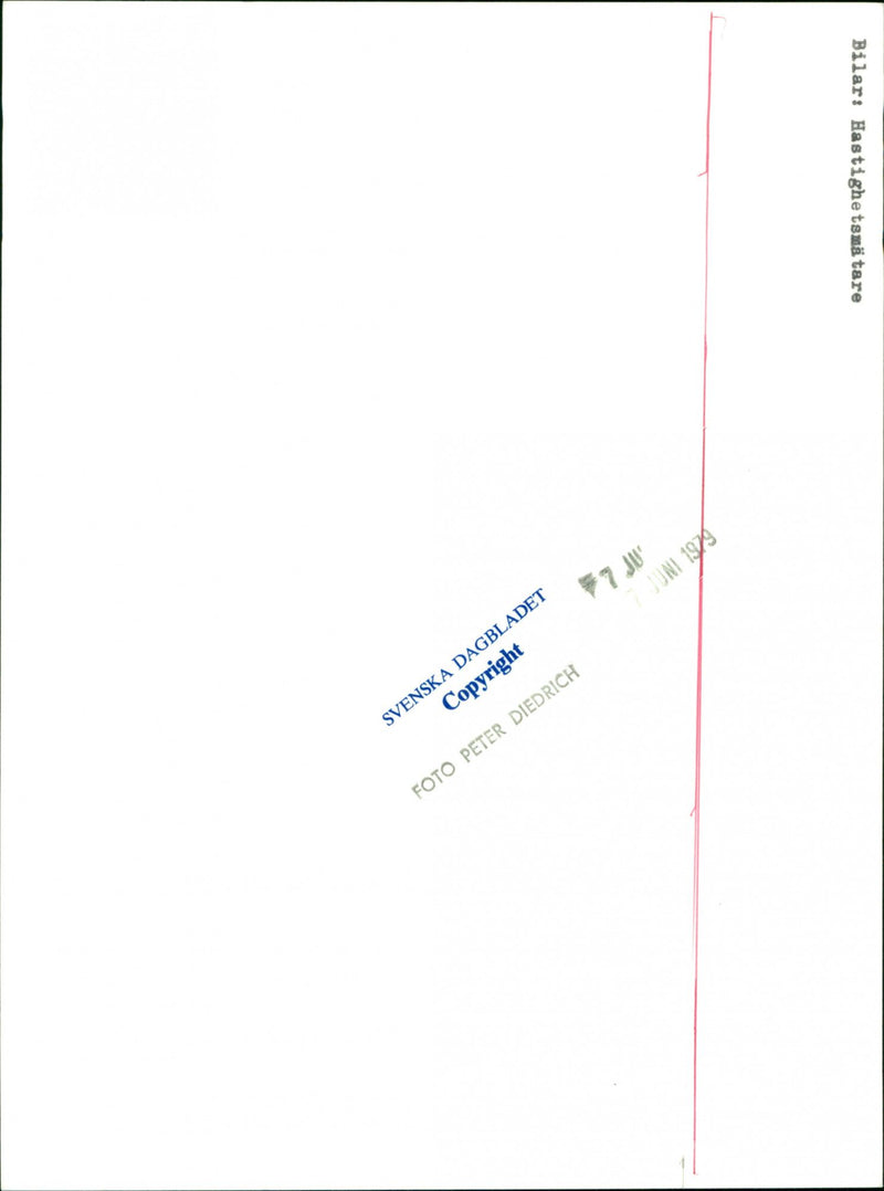 CARS: Instrument etc - Vintage Photograph