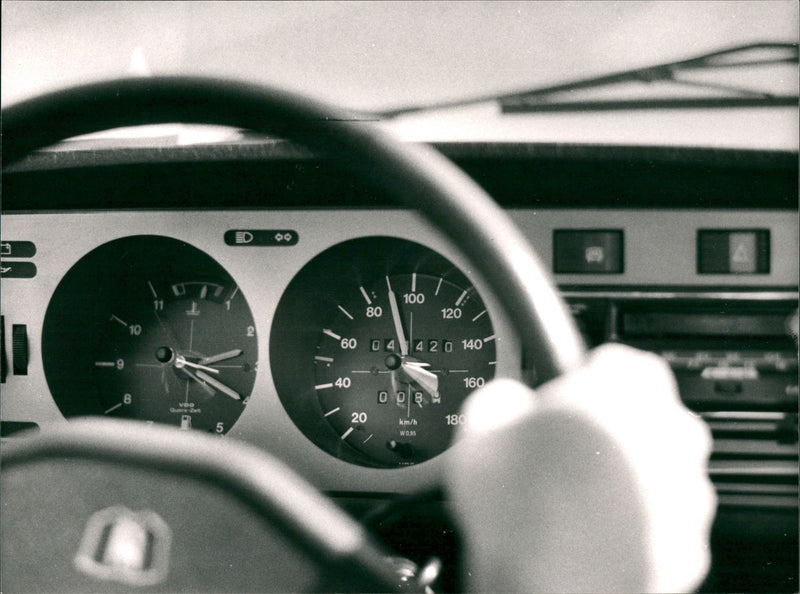 CARS: Instrument etc - Vintage Photograph