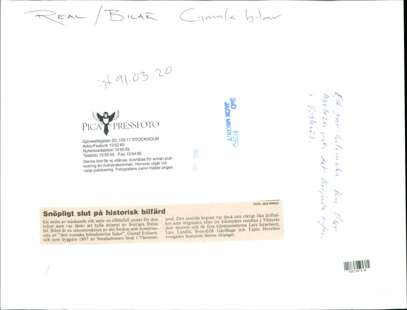 Cars: Old Cars - Vintage Photograph