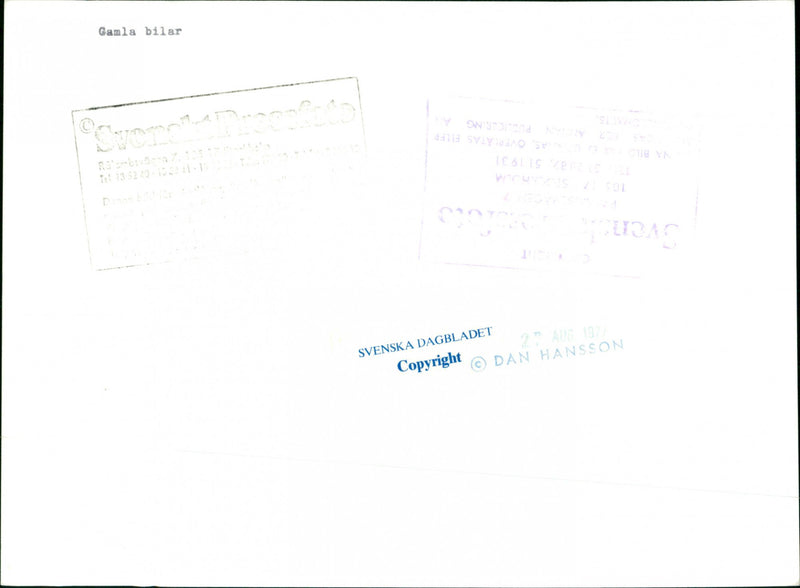 Cars: Old Cars - Vintage Photograph