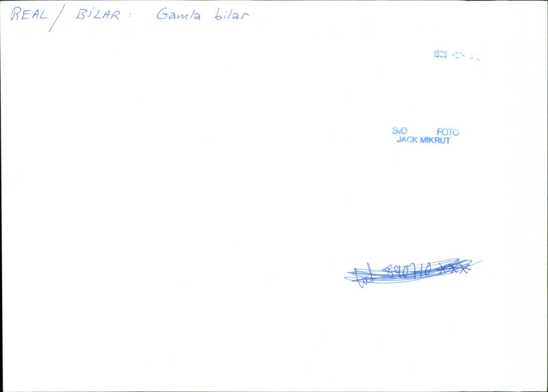 Cars: Old Cars - Vintage Photograph