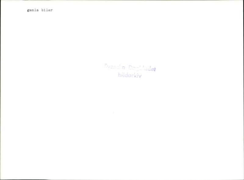 Cars : Old Cars - Vintage Photograph