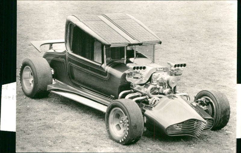 Cars : Old Cars, The Ox Cart - Vintage Photograph