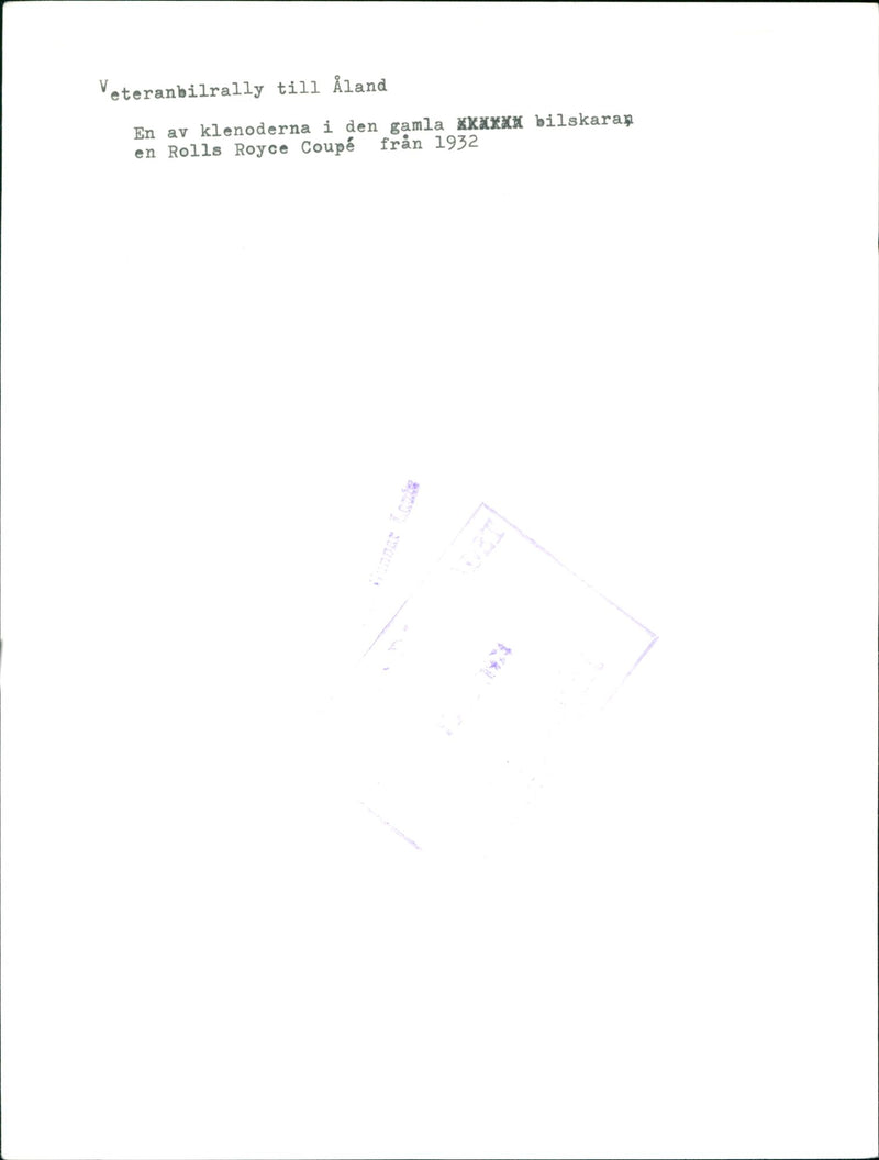 Cars : Old Cars - Vintage Photograph