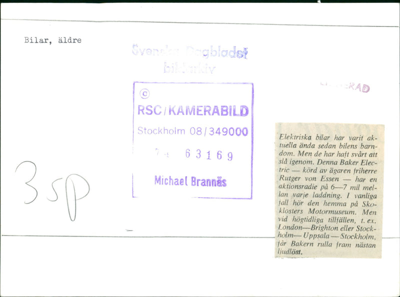 Cars : Old Cars - Vintage Photograph