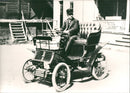Cars : Old Cars, Minervan 1904 model - Vintage Photograph