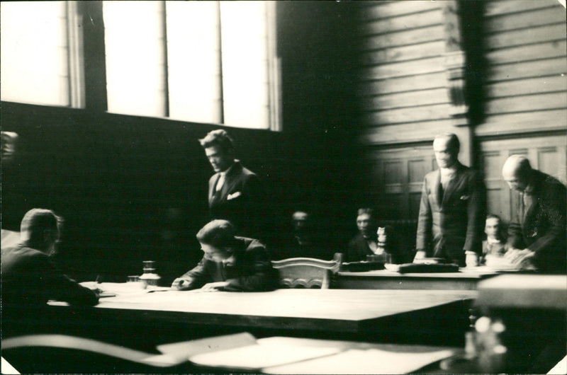 Labor Market, Nobility conflicts. - Vintage Photograph