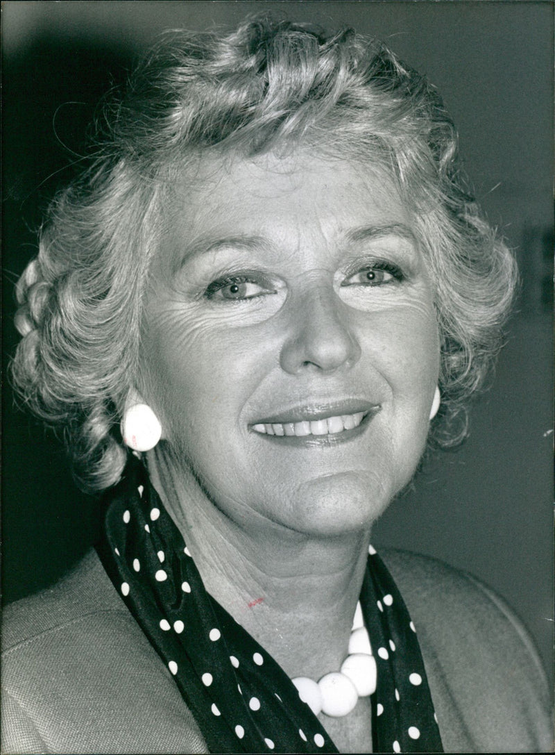 Writer and broadcaster Katie Boyle - Vintage Photograph