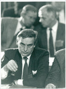 Ulf Sundqvist, politician Finland. - Vintage Photograph