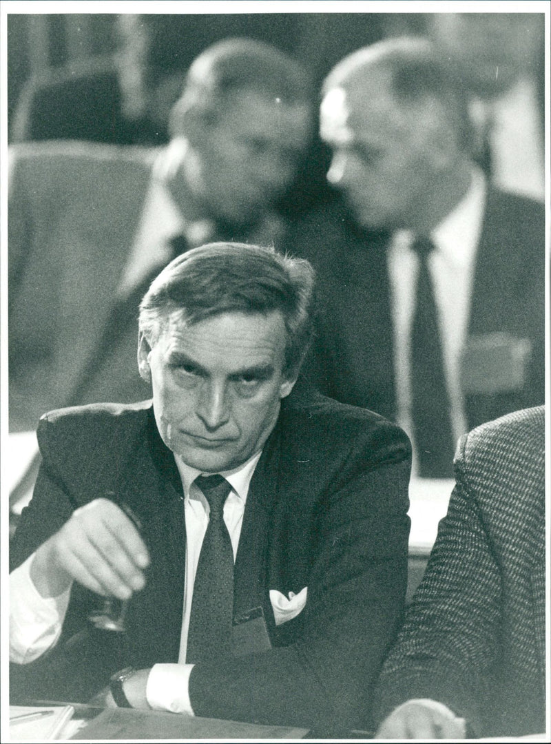 Ulf Sundqvist, politician Finland. - Vintage Photograph