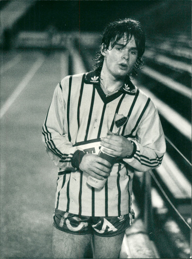 Anders Limpa, Football Player. - Vintage Photograph