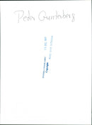 Peter Gunterberg, swedish basketball player. - Vintage Photograph