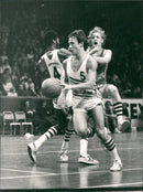 Peter Gunterberg, swedish basketball player. - Vintage Photograph