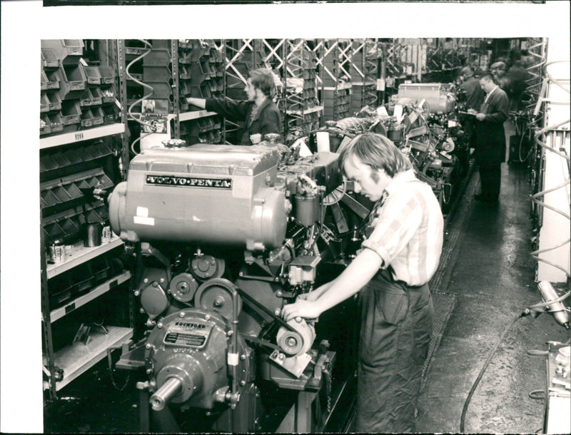 Volvo Penta AB - Vintage Photograph