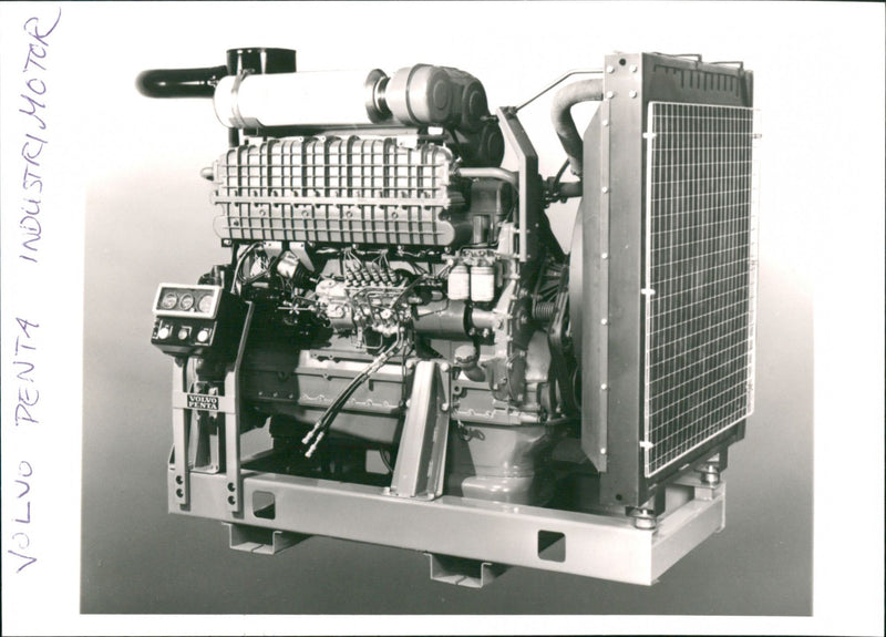 Volvo Penta AB, Industrial Engine. - Vintage Photograph