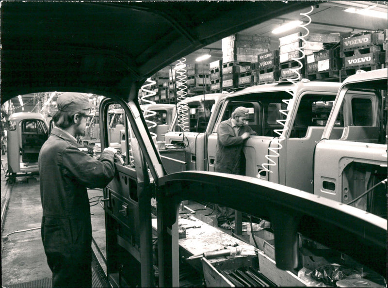 Company: Volvo Trucks AB - Vintage Photograph