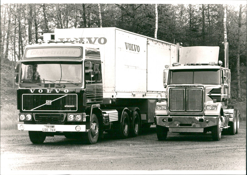 Company: Volvo Trucks AB - Vintage Photograph