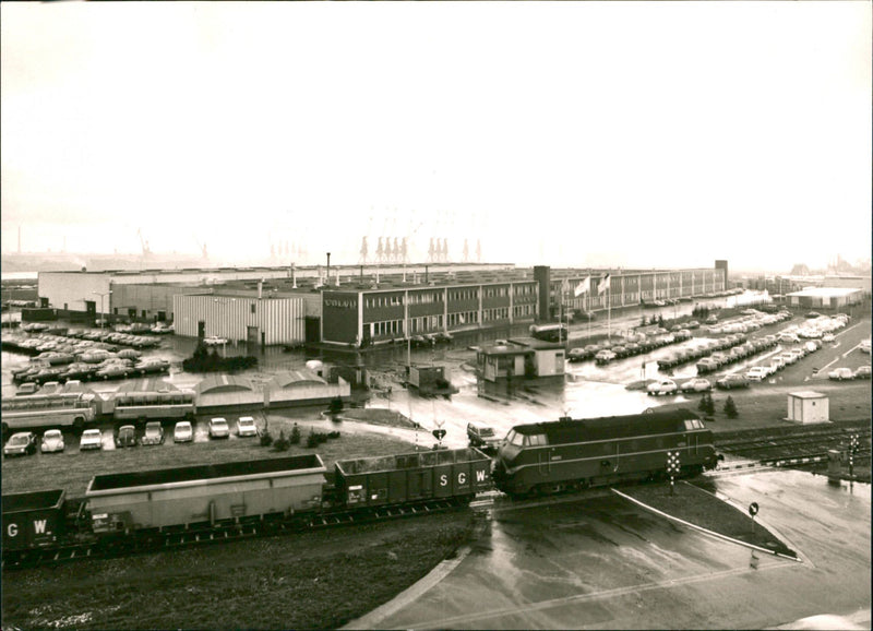 Volvo Europa NV in Belgium. - Vintage Photograph