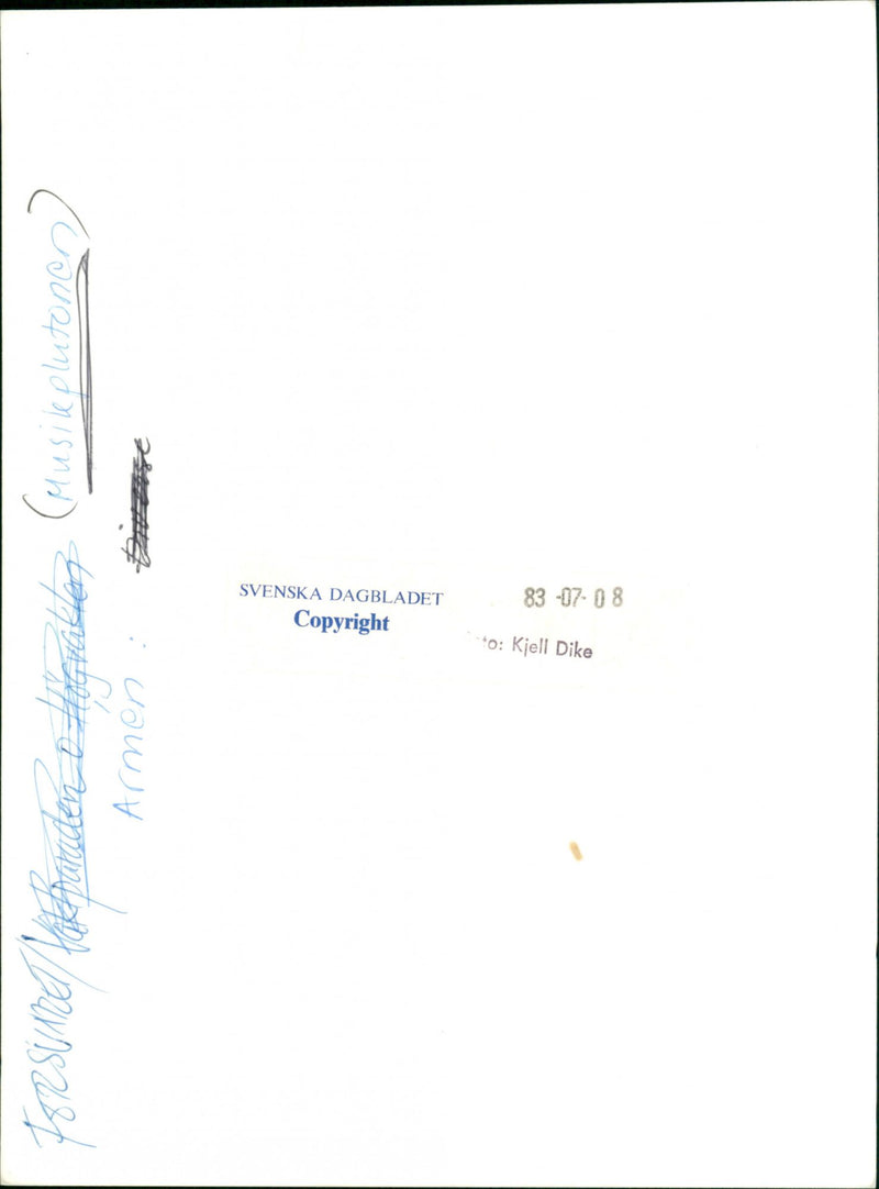 Army: Music Platoon - Vintage Photograph