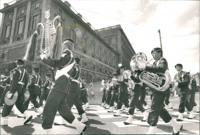 Army: Music Platoon - Vintage Photograph