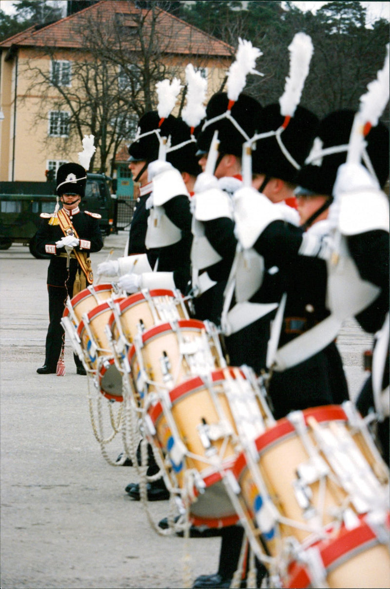Army: Music Platoon - Vintage Photograph