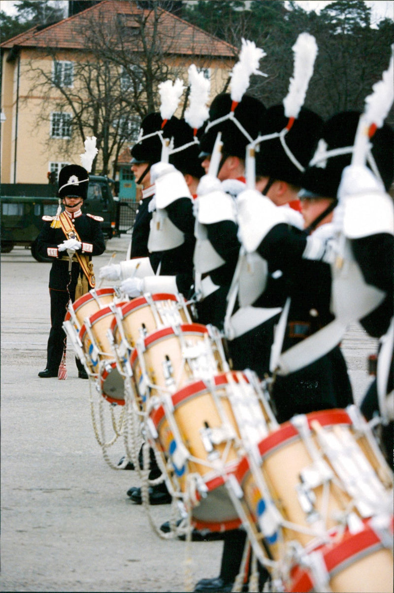 Army: Music Platoon - Vintage Photograph